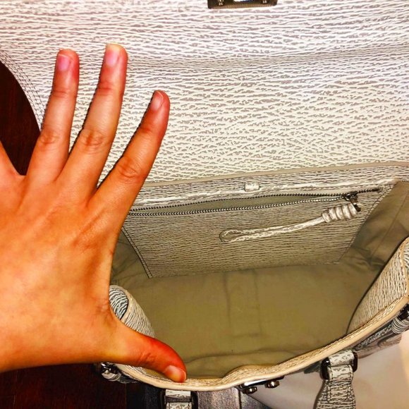 3.1 Phillip Lim Pashli Medium Satchel Bag Ivory-Do - Picture 2 of 13